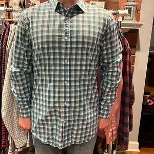 Banana republic Grant fit 120s supima cotton XL button down